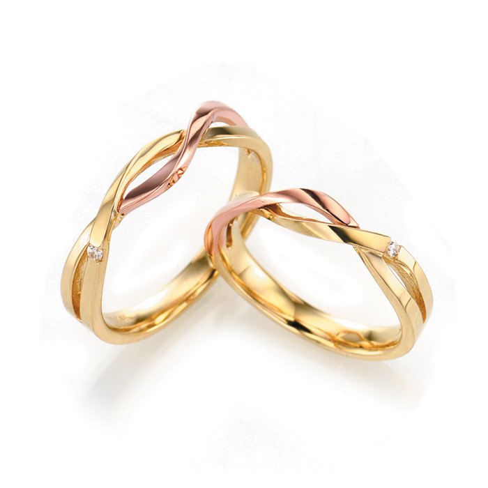 [14K Gold] 소프트 엠마 커플링 Soft Emma Couple Ring no.3339