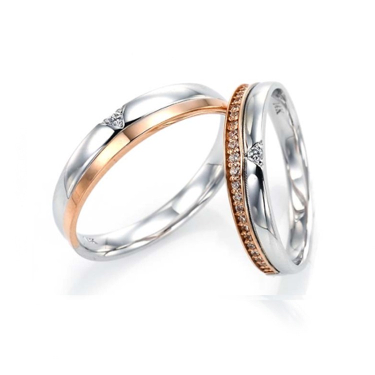[14K Gold]칸나 커플링Canna Couple ring j3689