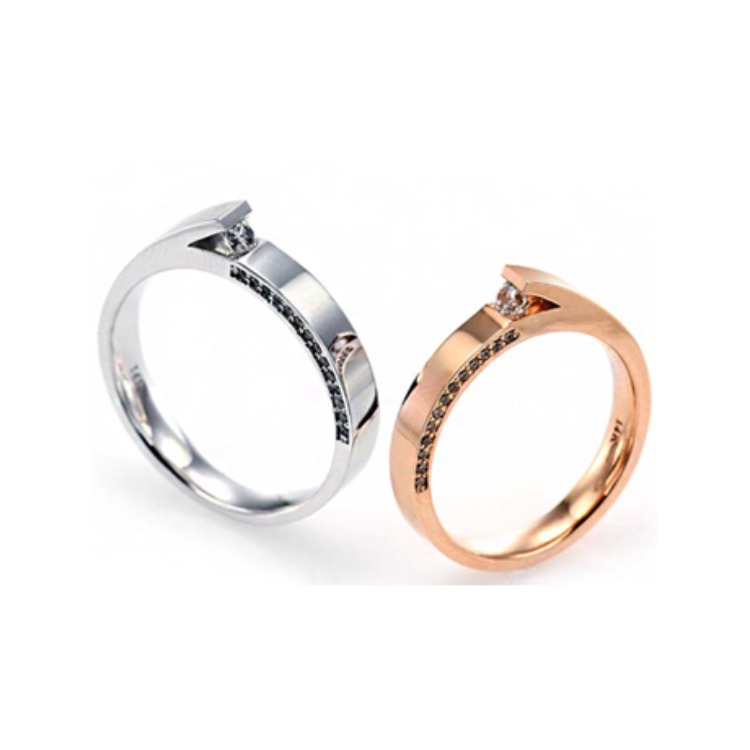 [14K Gold]루나리아 커플링Lunarea Couple ring j3414