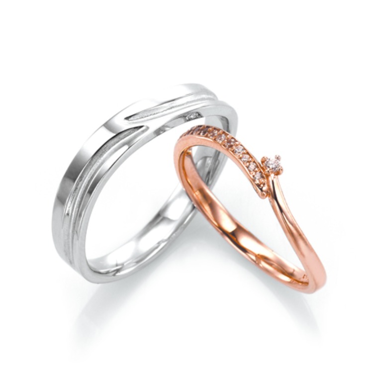 [14K Gold] 썬샤인 커플링 Sunshine Couple Ring no.j3388