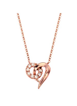 [14K Gold]링코 하트 목걸이Linko heart necklace j3823