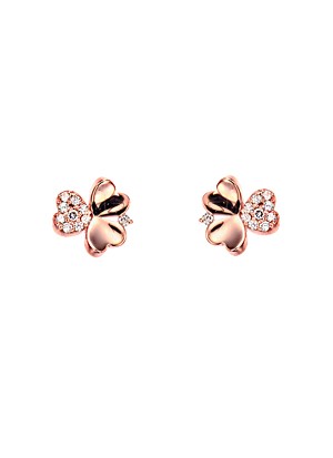 [14K Gold]클로버 드림 귀걸이Clover dream earrings j3706