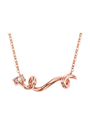 [14K Gold]파포 테일 목걸이Papo tail necklace j3330