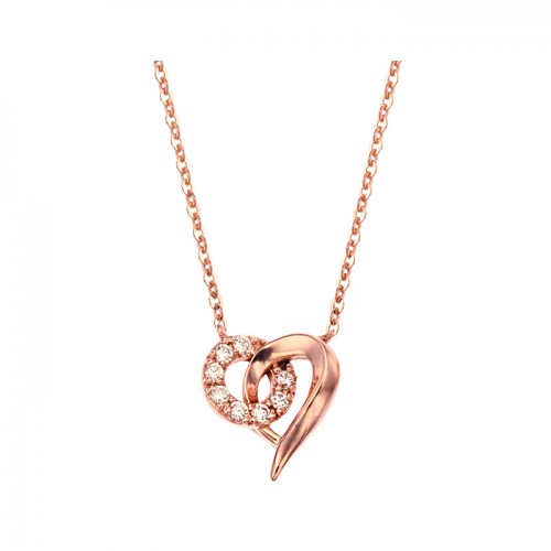 [14K Gold]링코 하트 목걸이Linko heart necklace j3823