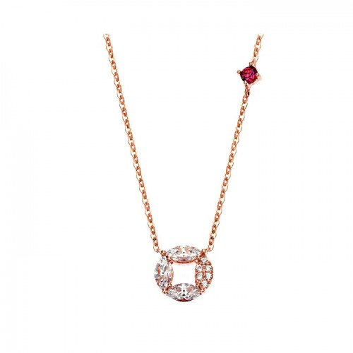 [14K Gold]로라 써클 목걸이Rora circle necklace j3818