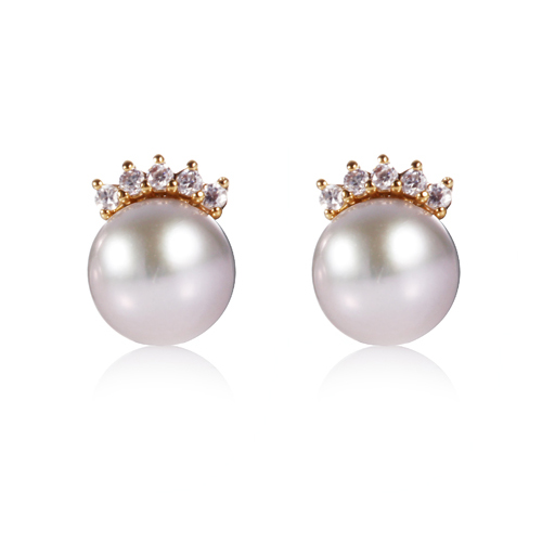 미니 크라운 귀걸이Mini Crown Earrings