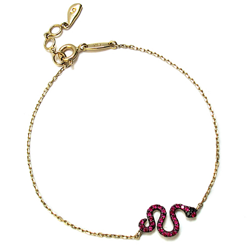 [14K Gold] 베이비 스네이크 팔찌 Baby Snake Bracelet no.01