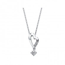 [14K Gold]에바 하트 목걸이Eva heart necklace j3308